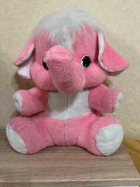 Мягкая игрушка Розовый слоненок