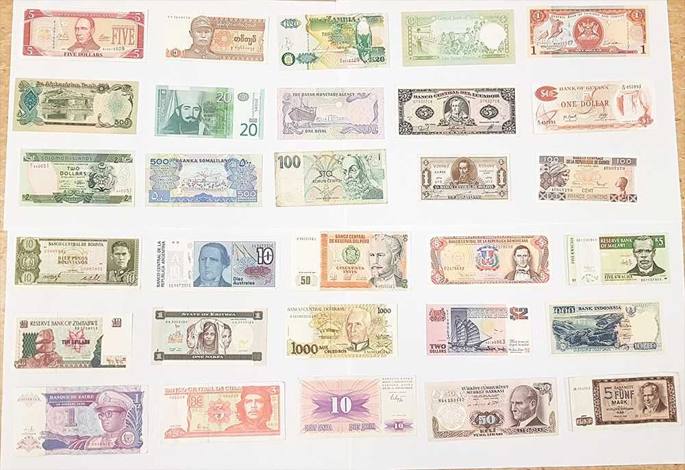 Banknoty z całego świata !!!