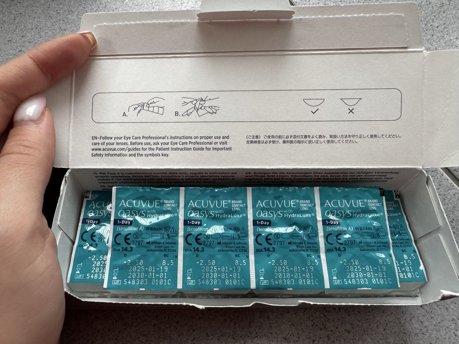 Soczewki acuvue oasys