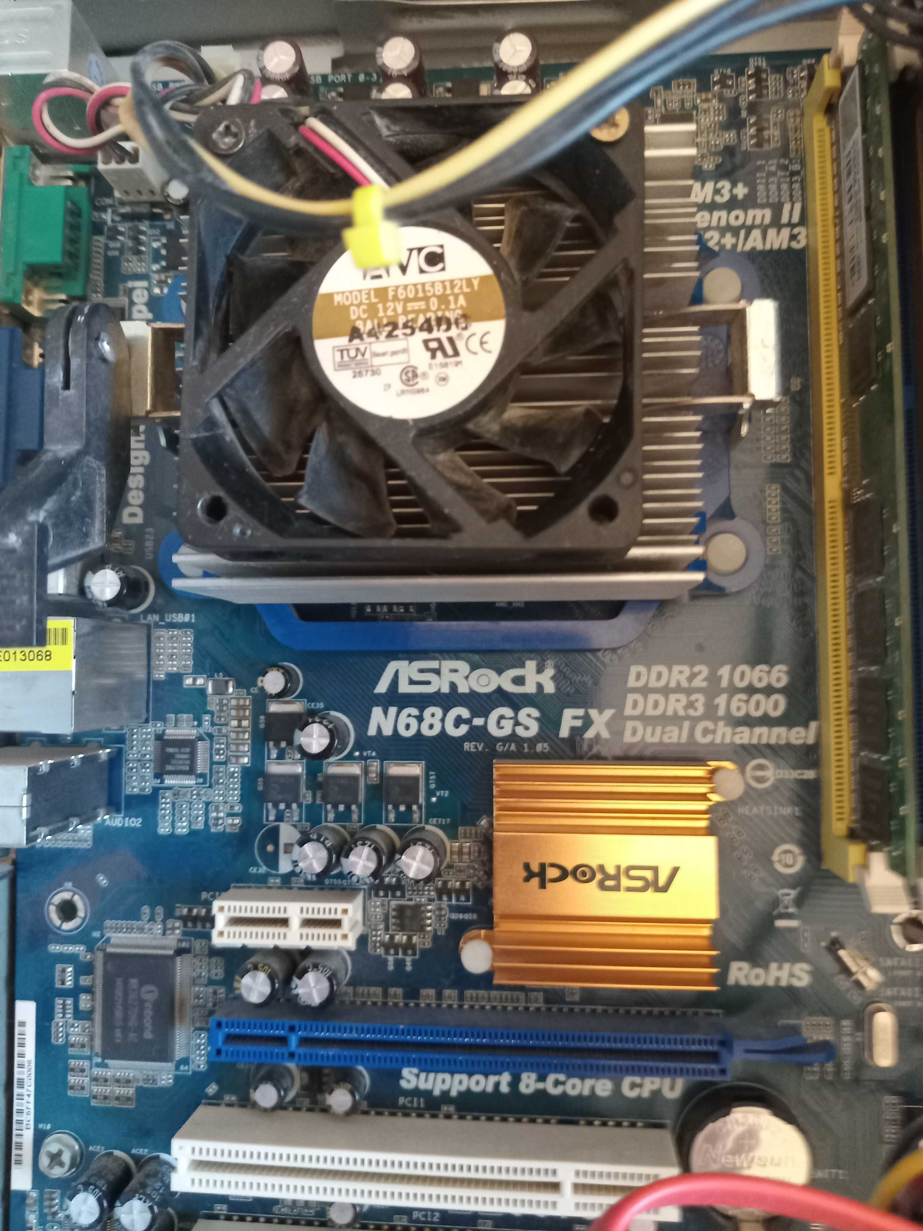 системный блок процессор  AMD Athlon 64 х 2,  3600+,  рабочий