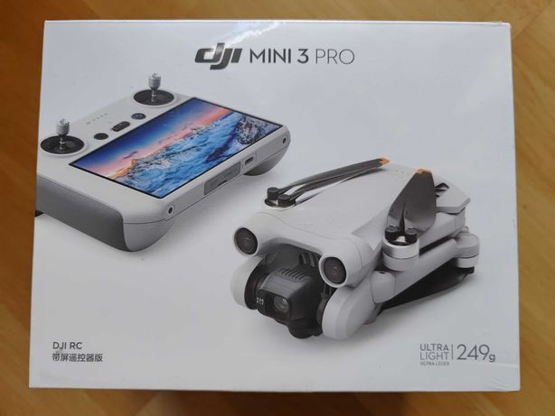 Dron DJI Mini 3 Pro 249g 4K 12MP 34min GPS RC z ekranem