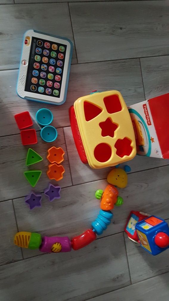 Zestaw zabawek fisher price plus gratis