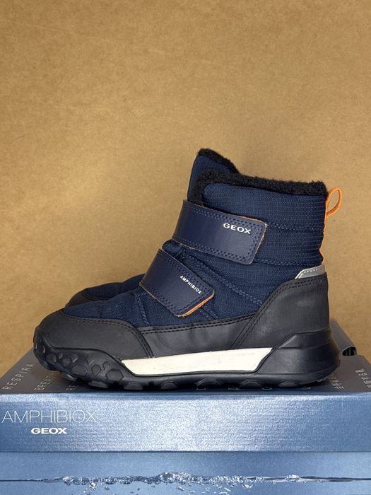 (31 р) Дитячі зимові черевики Geox Trekkyup, Устілка 20 см