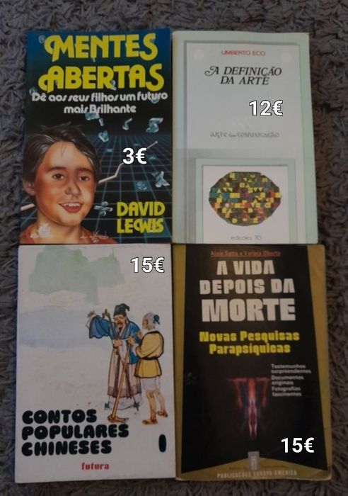 16 livros variados