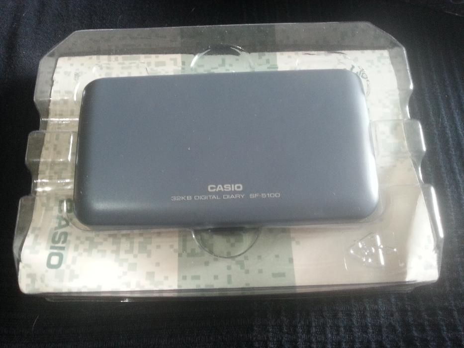 Casio Digital Diary (raro) SF-5100 (novo) + Caixa + Manual
