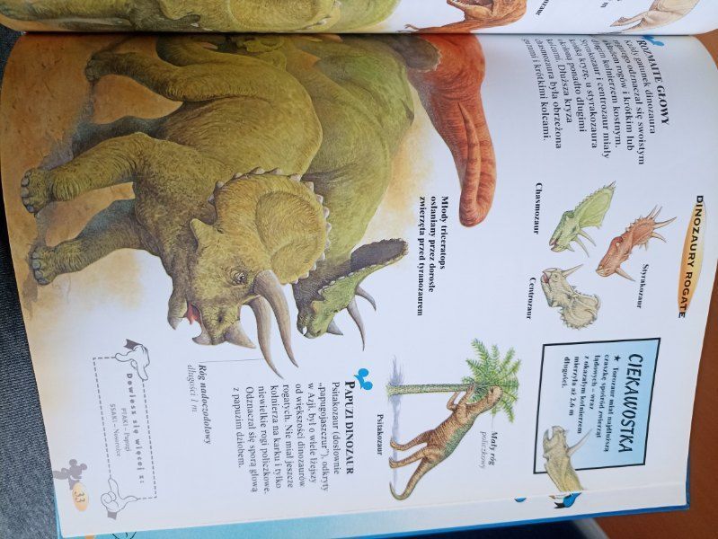 Disney Moja pierwsza Encyklopedia Dinozaury