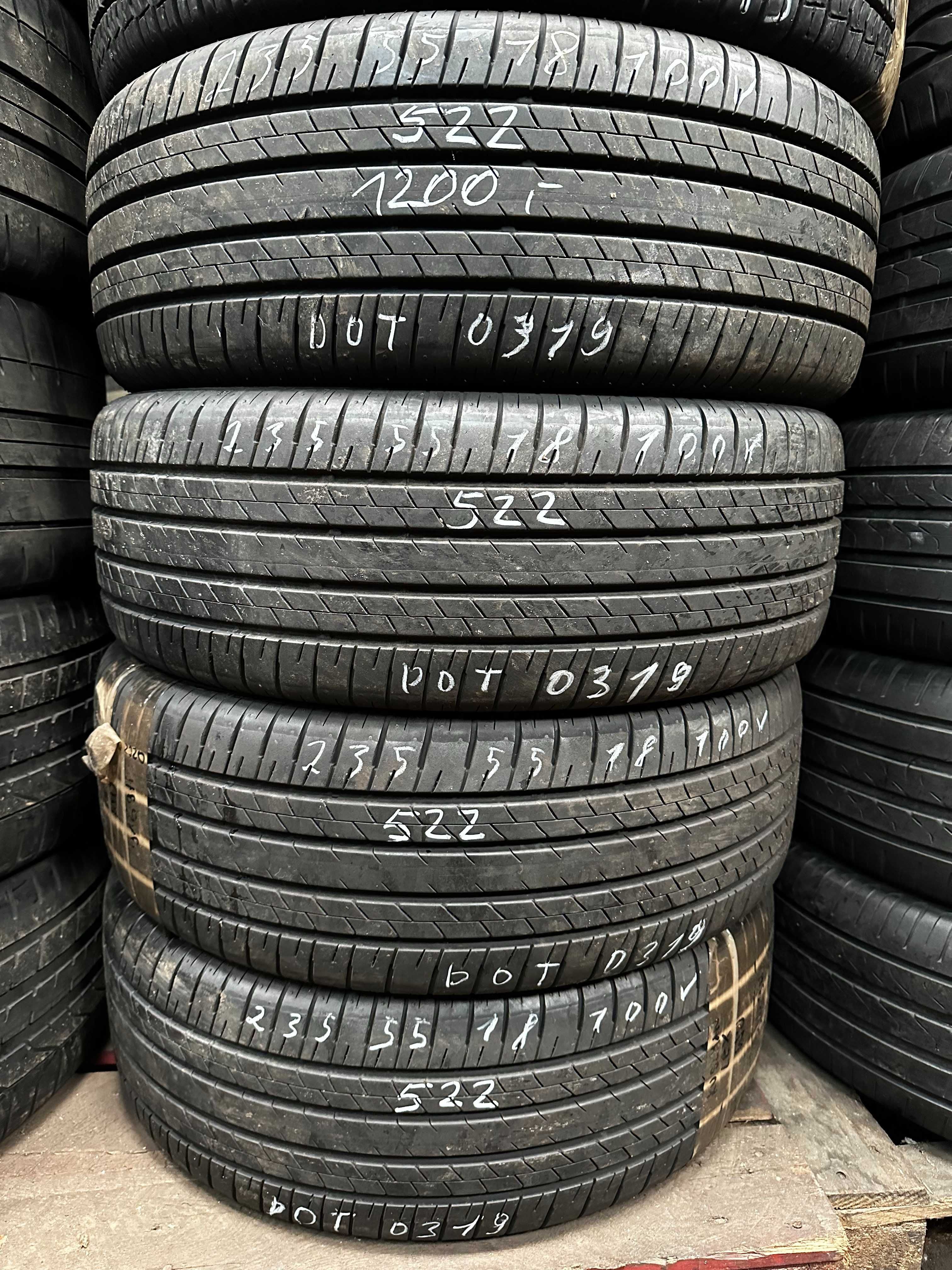 (522L) 235/55R18 100V Bridgestone Dueler H/L 33