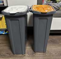Nowe śmietniki do segregacji odpadów 2x35L