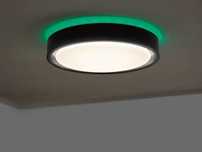 Plafon okrągły Livarno Lux  czarny