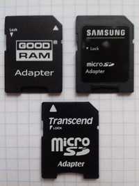 Адаптер (переходник) до карт памяти Micro SD. Новые.