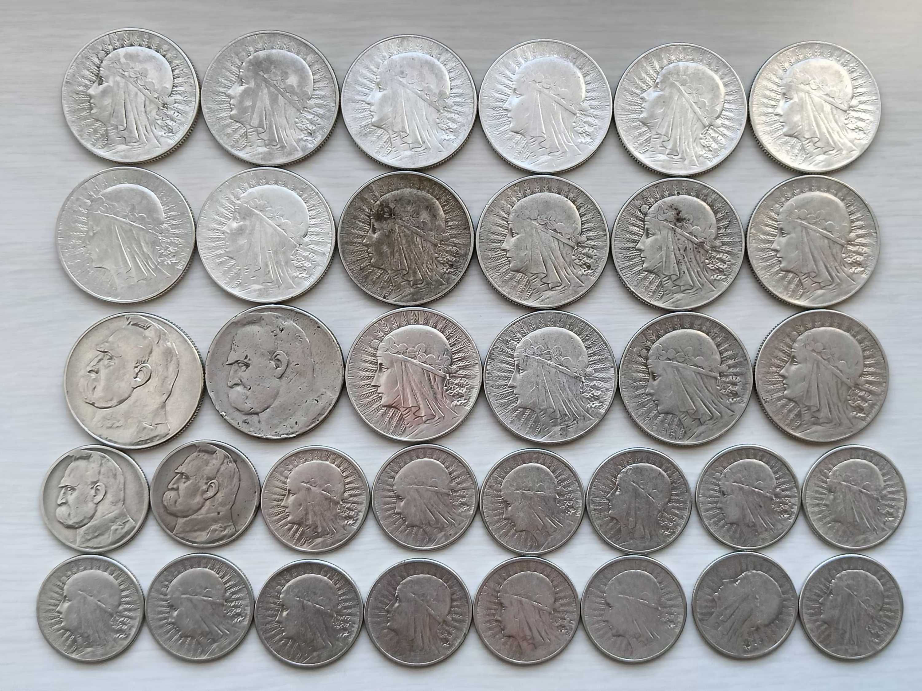 Продам серебреные монеты Польши Ядвига, Пилсудский