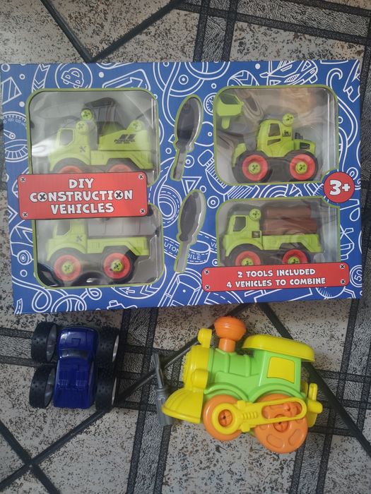 Autka do skręcania, ciuchcia