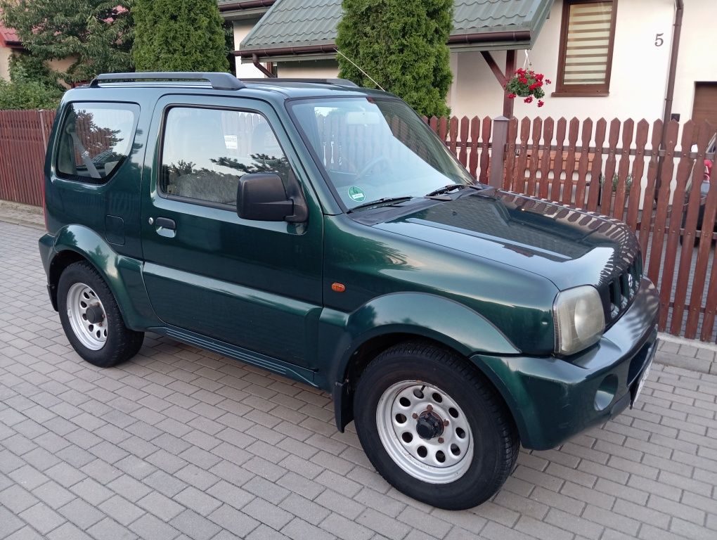 Suzuki jimny 1.3 Benz 4X4 KLIMA Przebieg 148 tyś