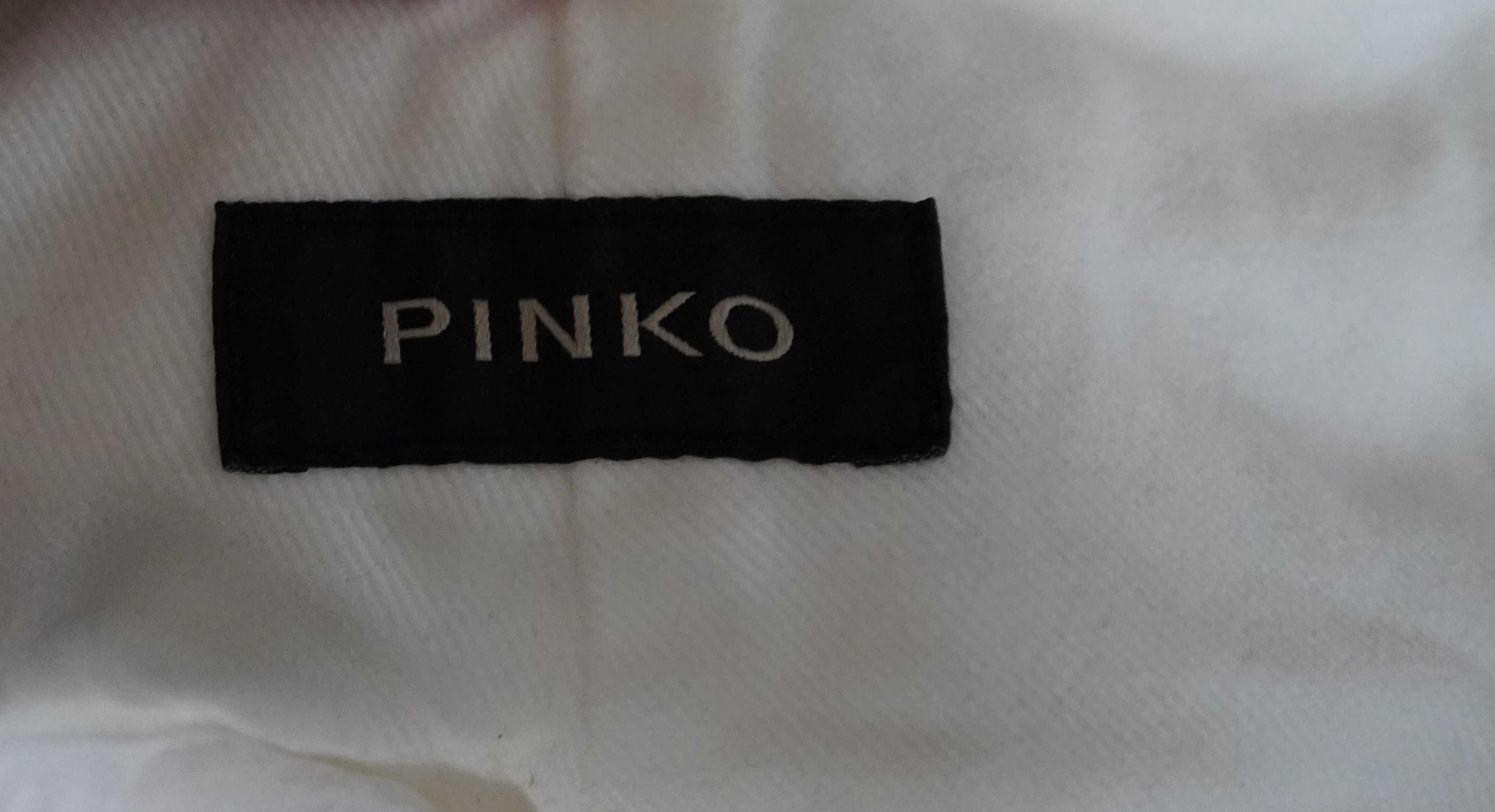 Jeansy Pinko z paskiem wyższy stan