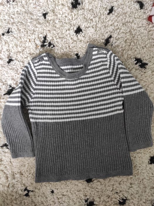 Zestaw 3 sweterków 74 chłopięce