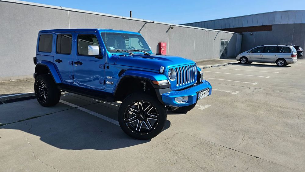 Jeep Wrangler JEEP Wrangler SAHARA 4xE LIFT 4,5 TERAFLEX Salon Polska