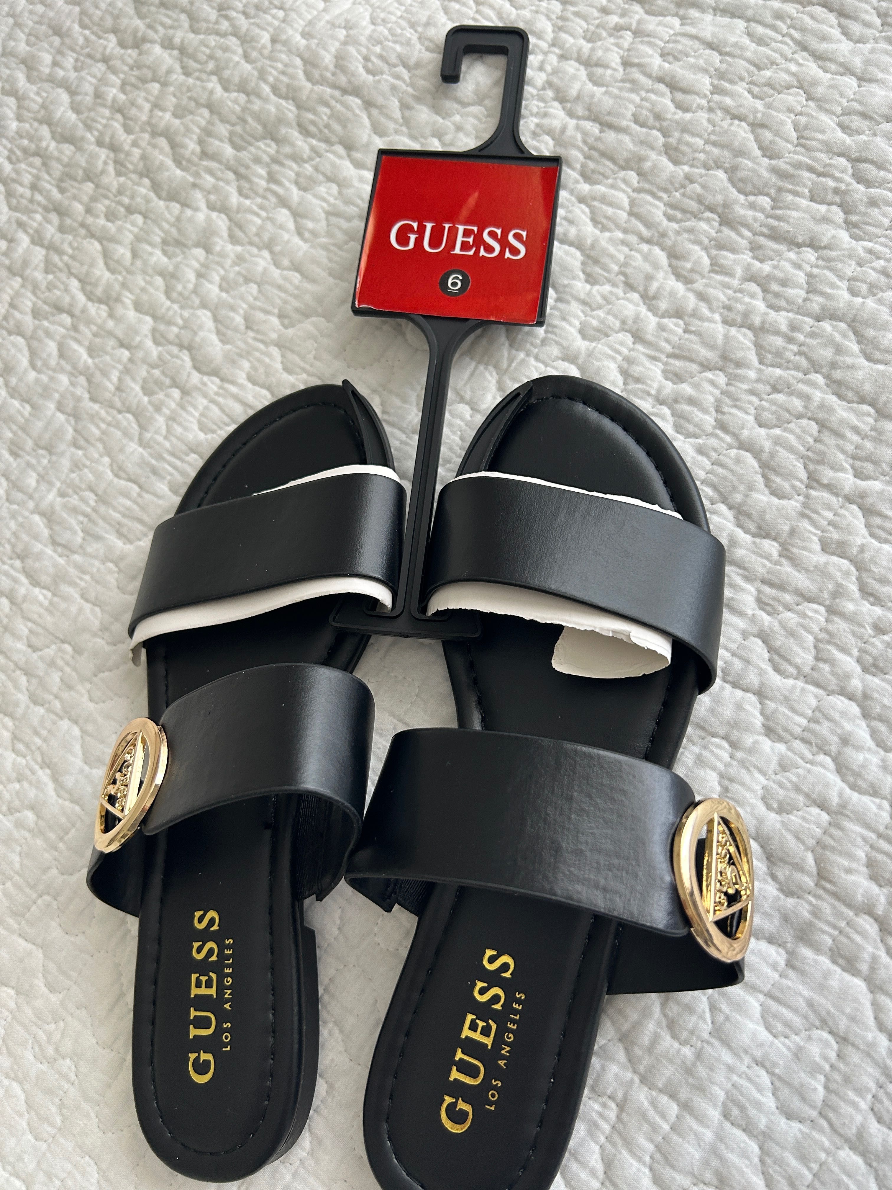 Guess klapki czarne roz 9 - 39