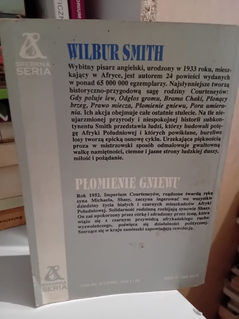 Wilbur Smith Płomienie gniewu tom 1