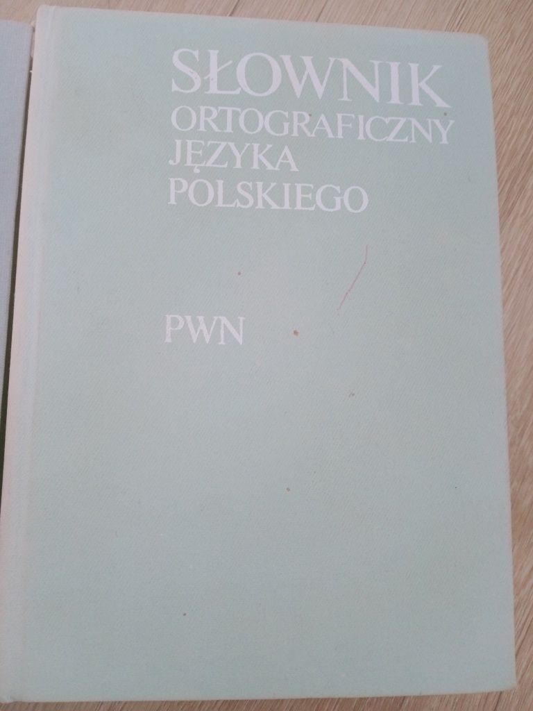 Komplet 2 slownikow - PWN Ortograficzny i Wyrazow obcych
