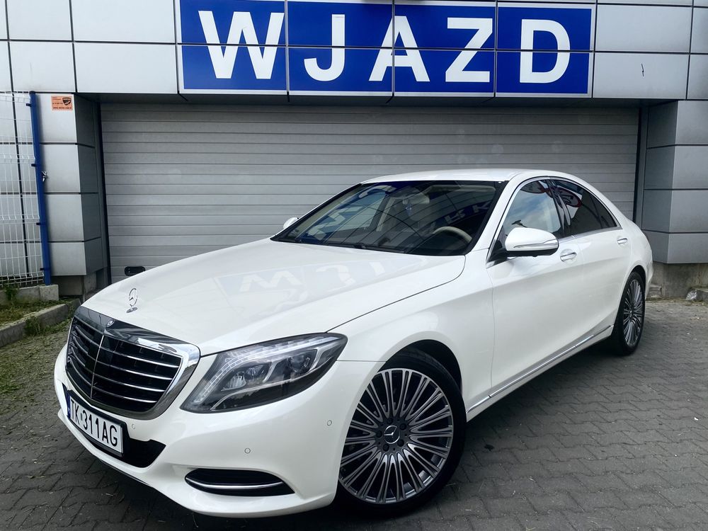 Wynajem Mercedes S350d W222 Biała Limuzyna Na Doby Do ślubu