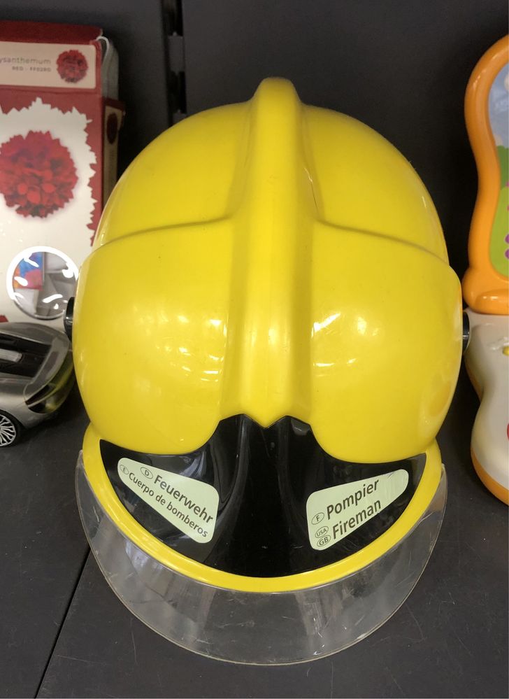 KLEIN Hełm strażacki z opuszczaną maską