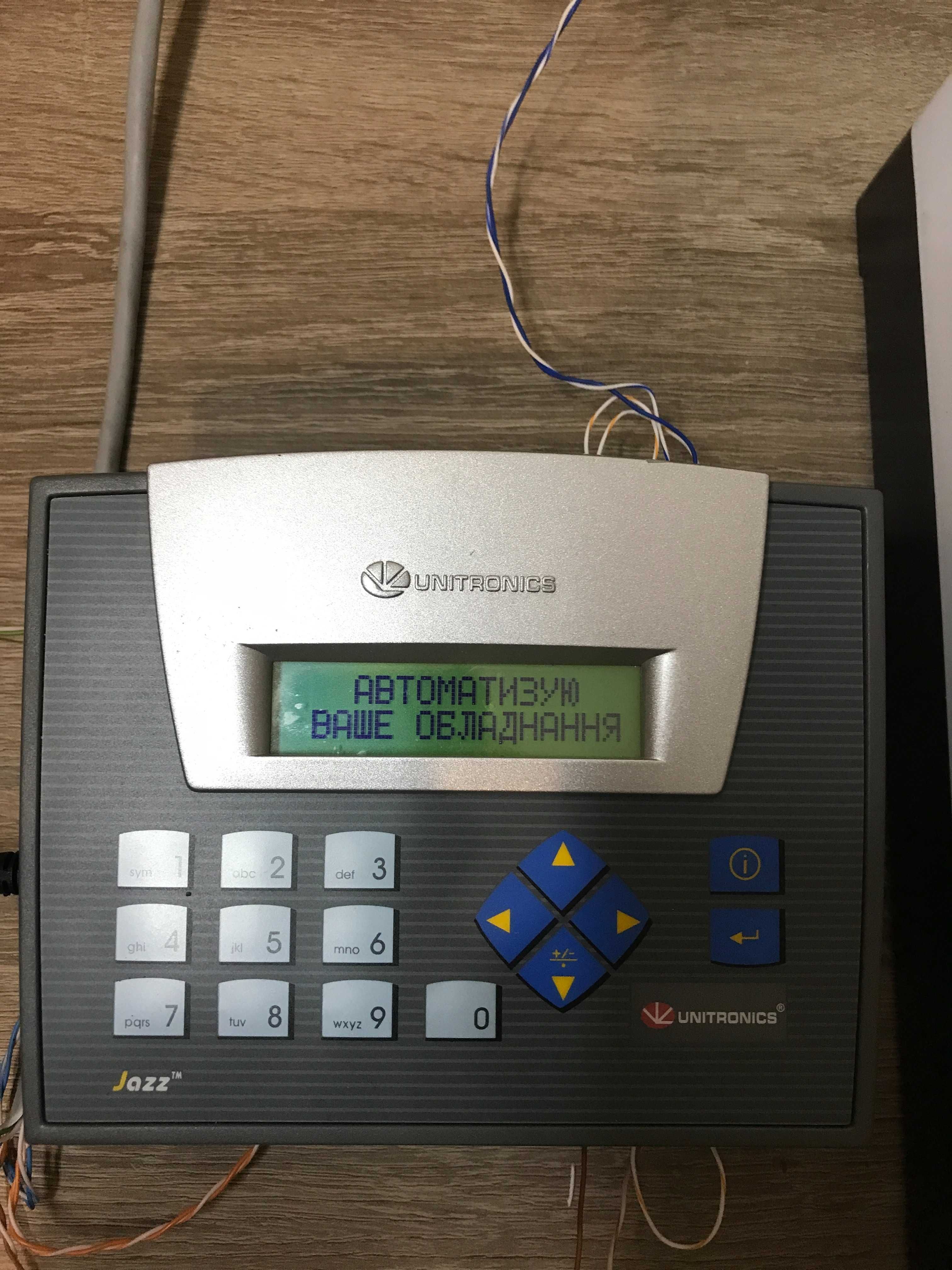 Unitronics Jazz напишу програму для контролера