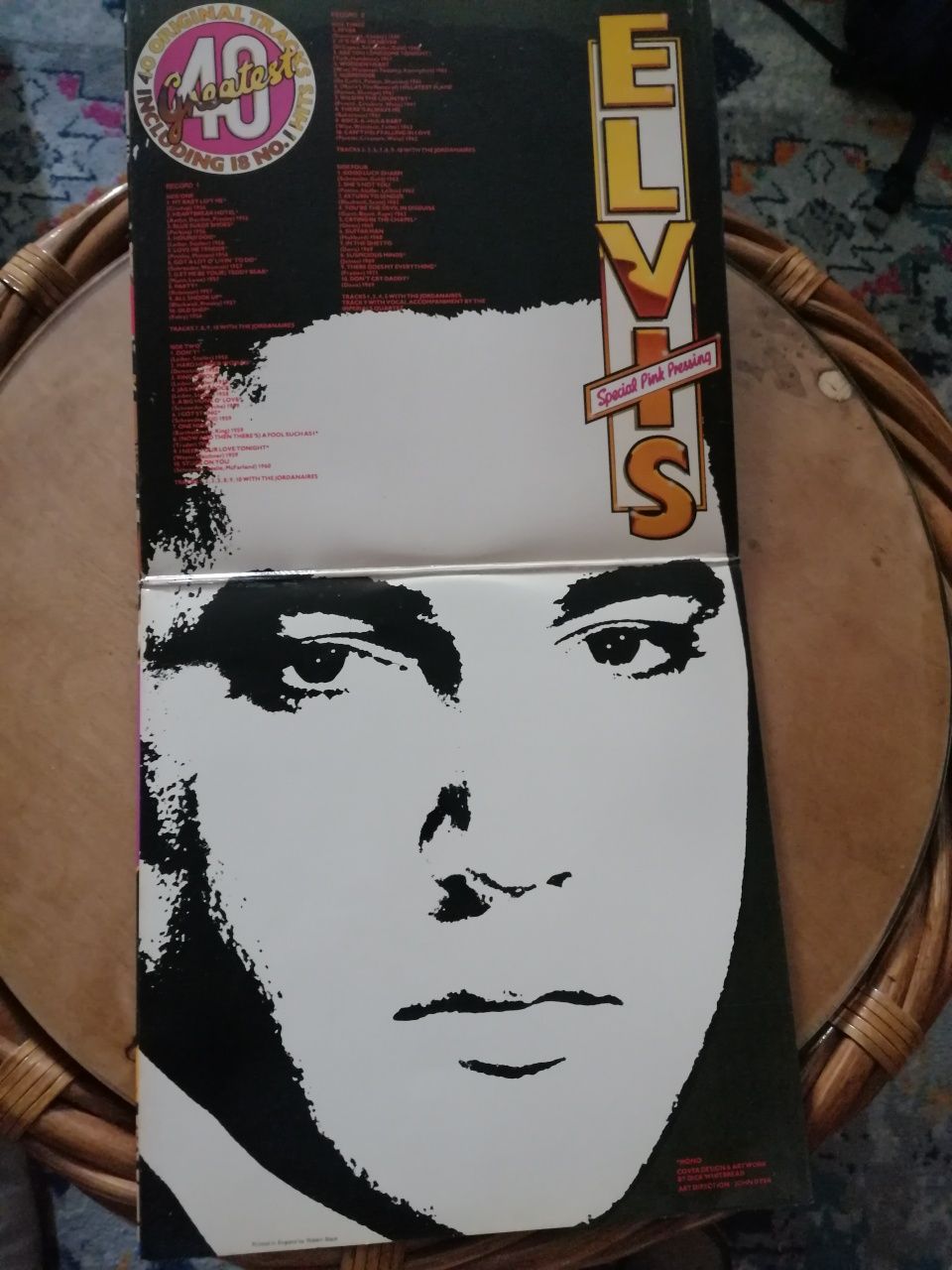 Elvis Presley Elvi's 40 Greatest Różowe