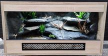 Terrarium nr475 70/40/40 dla gekona lamparciego - NA ZAMÓWIENIE