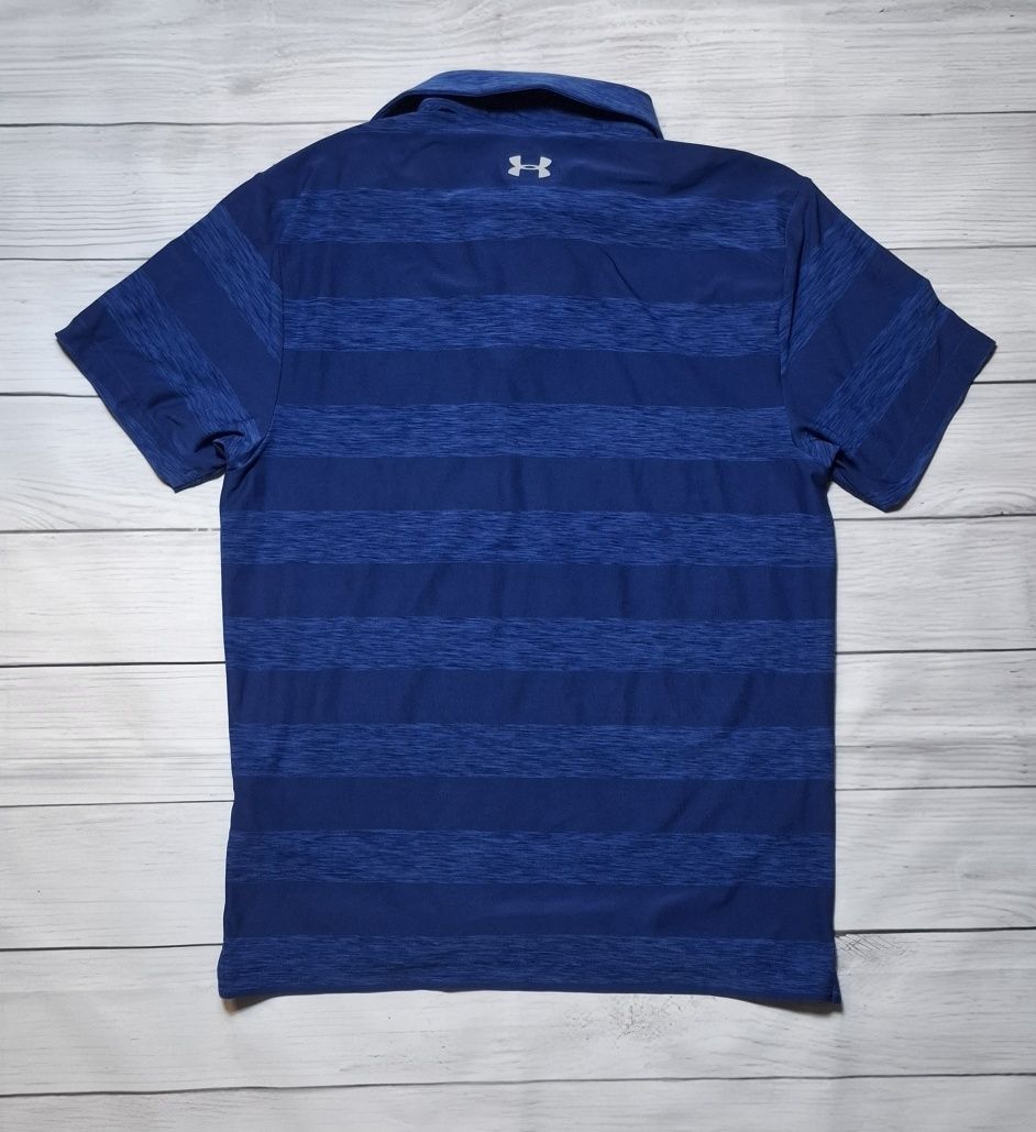 Koszulka polo męska Under Armour Heat Gear, loose, polówka, logo sport