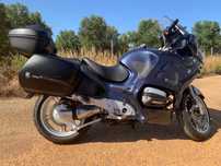 BMW R 1150 RT bonita mota para viagens grandes e pequenas