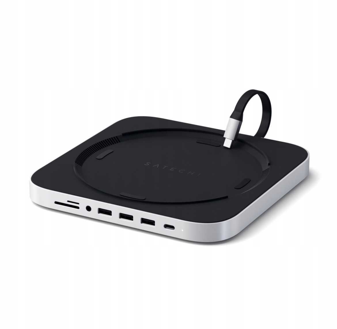 Satechi Aluminum Hub podstawka Mac Mini USB-C SD