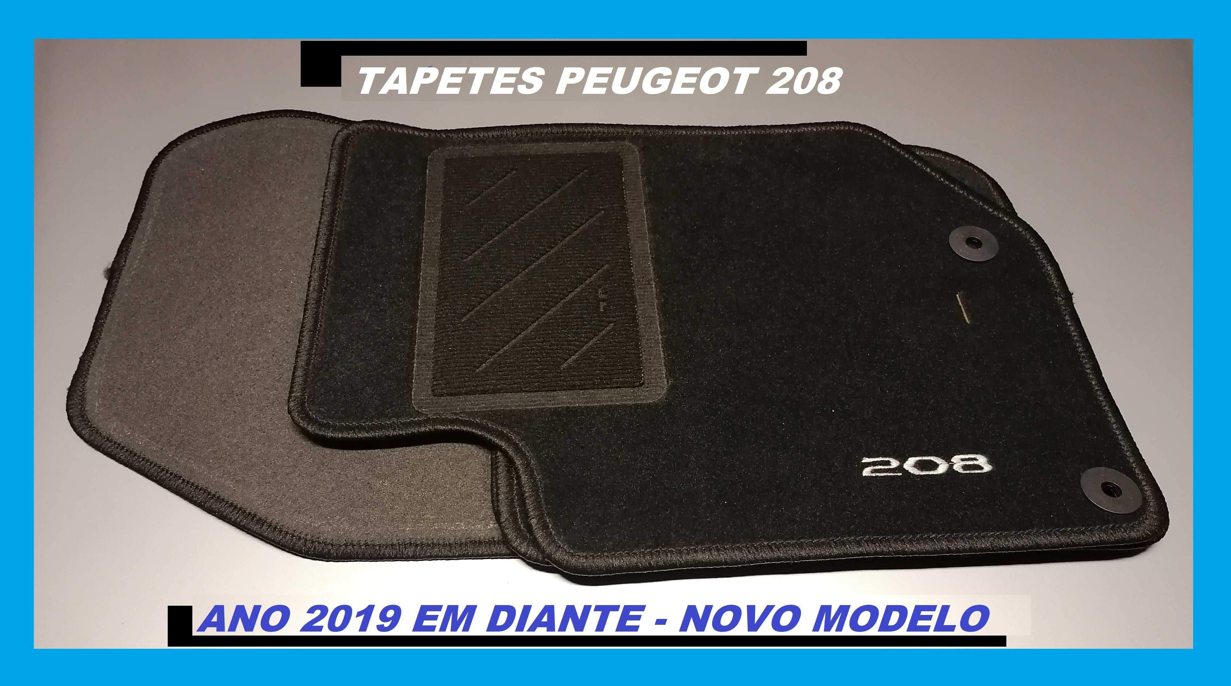 Conjunto de Tapetes Peugeot 107/108/207/208/307/407/408/3008/5008