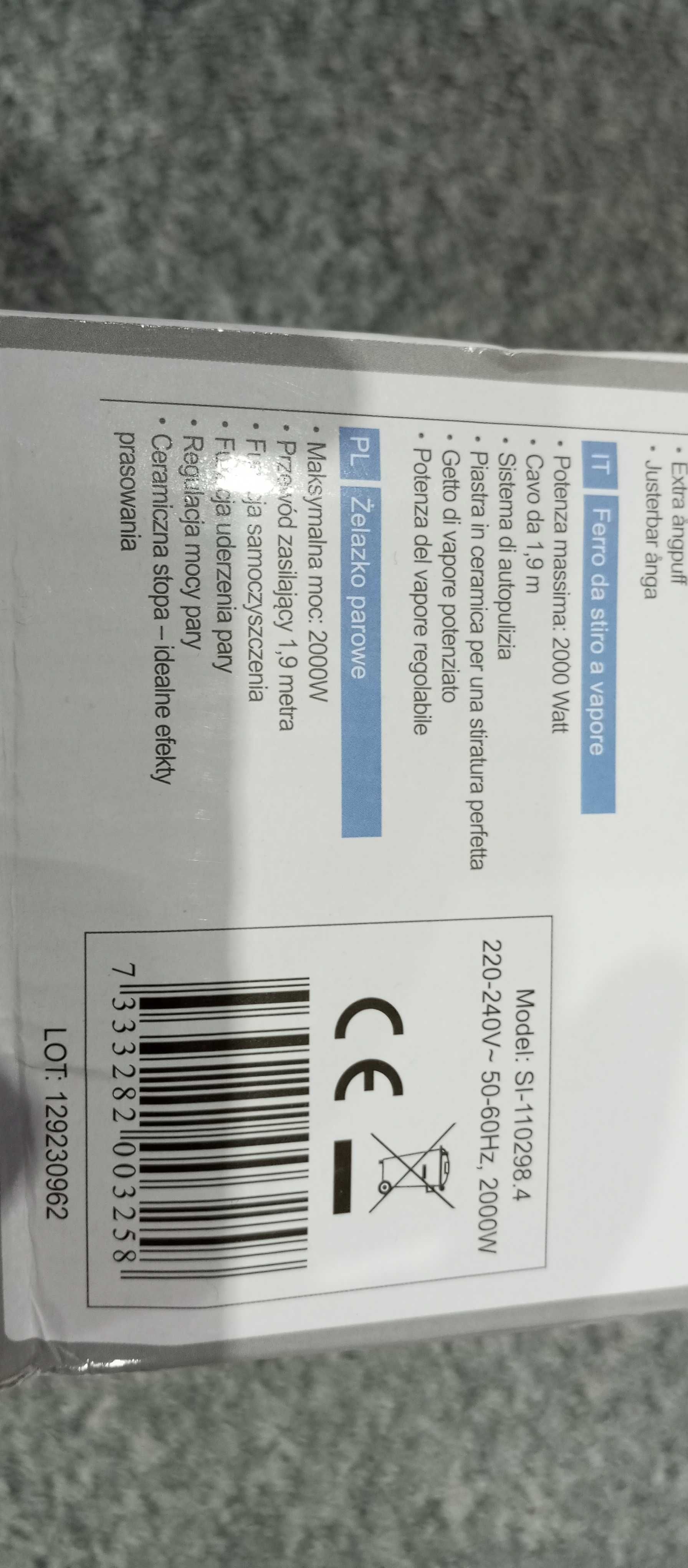 Żelazko parowe EMERIO SI-110298.4