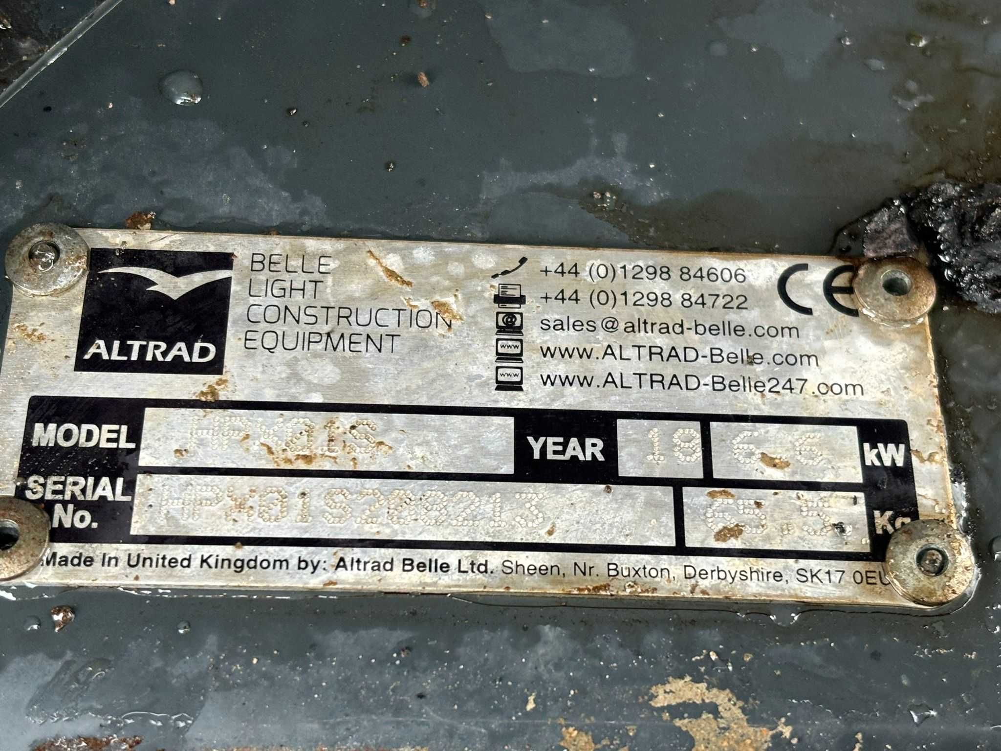 Stacja hydrauliczna Belle  z młotem do kucia