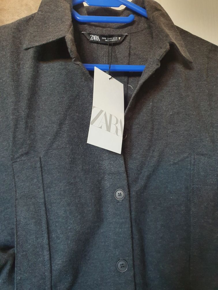 Flanelowa koszula Zara rozm.S