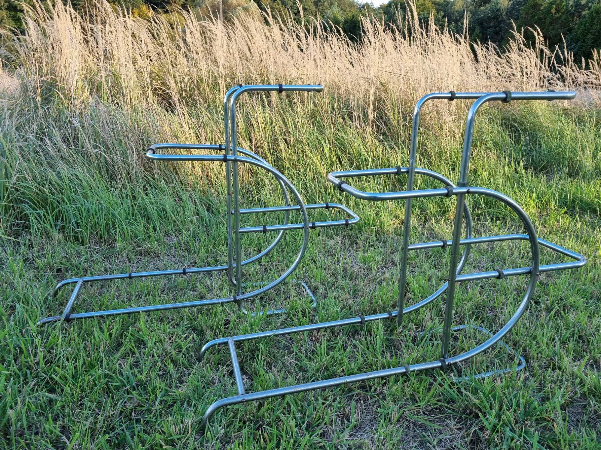 Kwietnik Art Deco chrom 2 sztuki THONET
