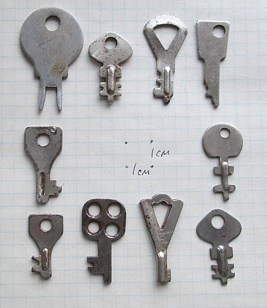 Маленькие ключи.10 штук