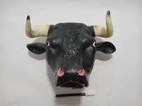 Antiga cabeça de Touro /Toiro -Faiança Caldas- Tauromaquia - Decoração