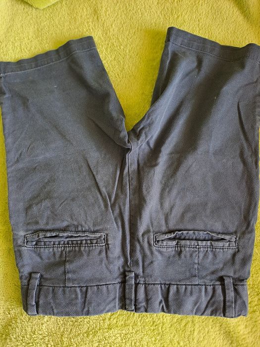 Calções chinos azul escuro