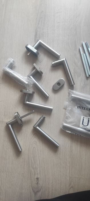 Klamka INOX uniwersalna ppoż