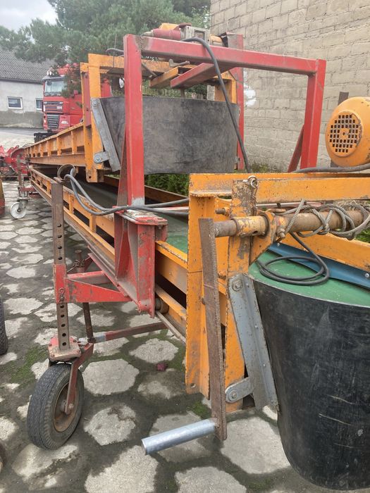 Przenośnik taśmowy duo, taśmociąg duo transporter Miedema 13 metrów