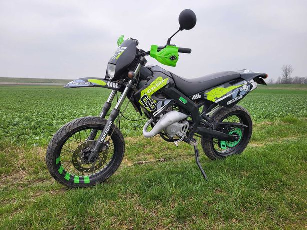 Gilera RCR 2007 50/80 supermoto cross kat. AM malowanie Grenzgaenger