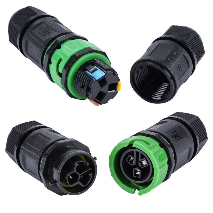 Mufa złącze puszka kablowa IP68 do łączenia hermetycznie kabli w ziemi