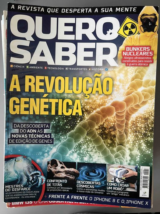 Múltiplas revistas "Quero Saber".