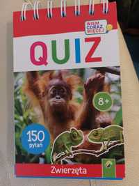 Quiz zwierzęta 150 pytań 8+