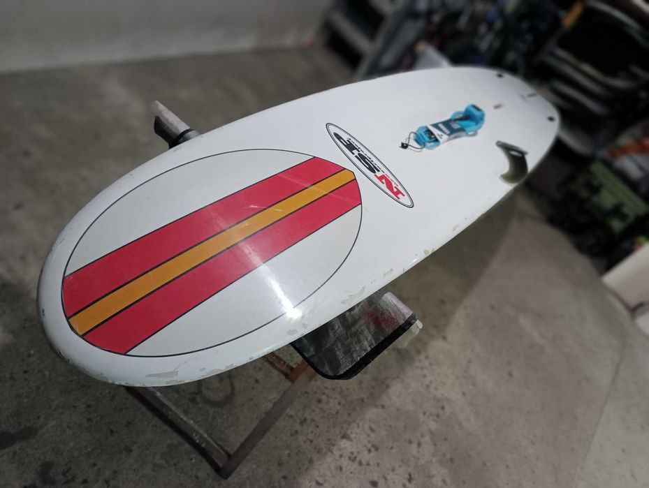 Torq Epoxy nsp 8.6 Malibu evolution 9 longboard prancha de surf fins F