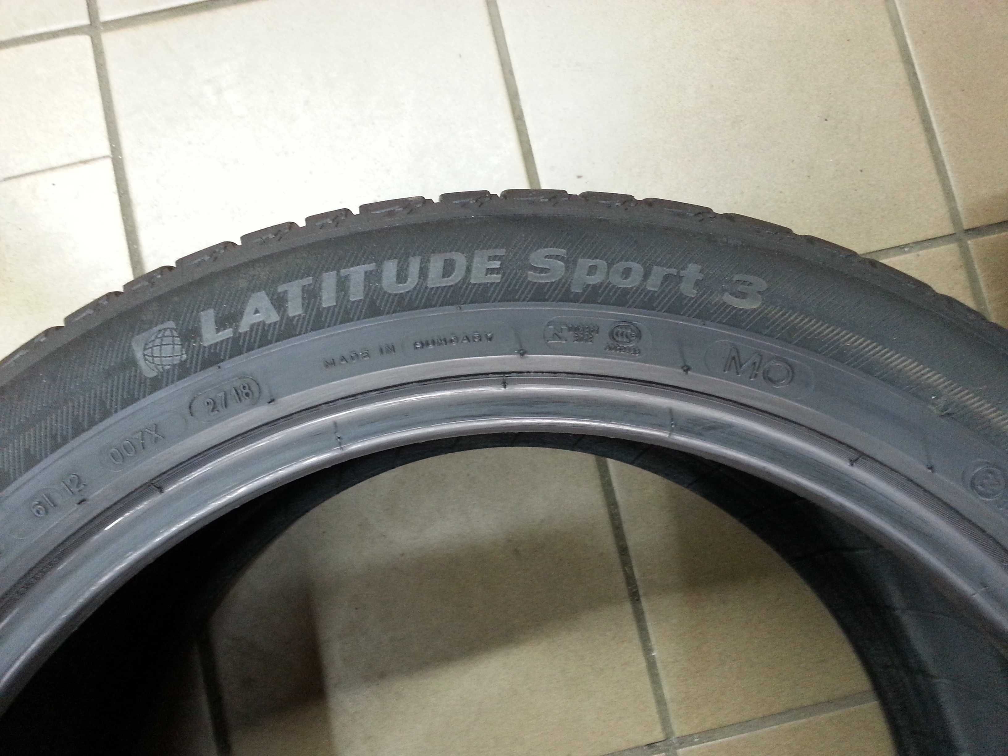 Opony letnie 285/40r20 108Y Michelin Latitude Sport3 MO