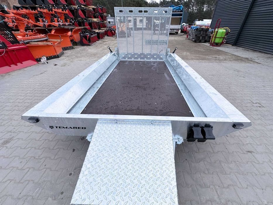 TEMARED BUILDER 3516/2 3,5T - Przyczepa pod minikoparkę, nowa, SOLIDNA