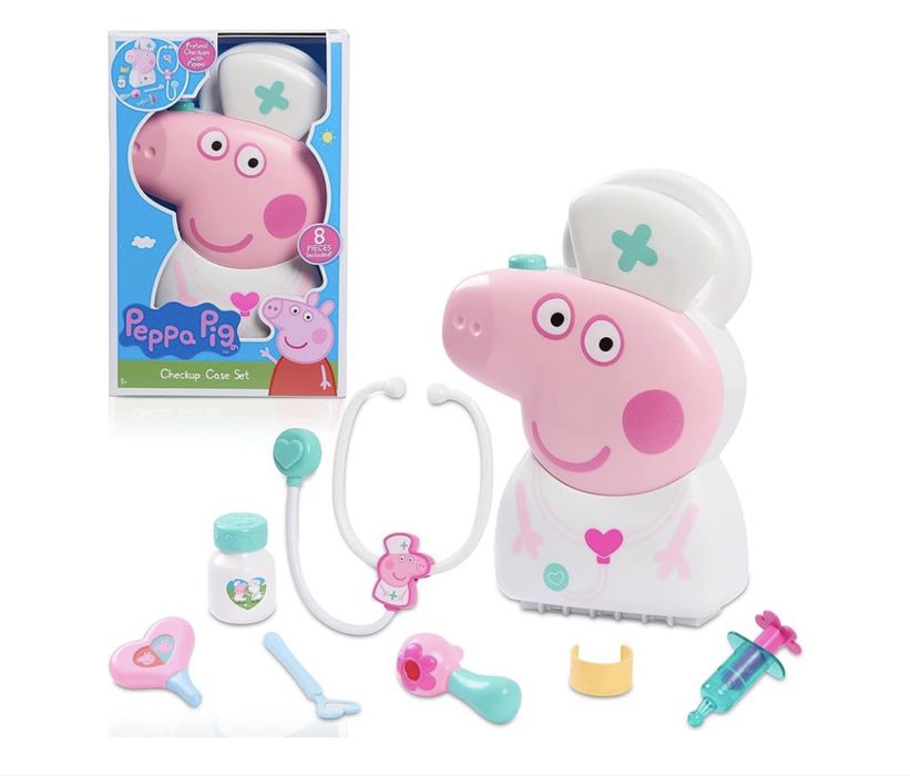 Ігровий набір свинка Пеппа лікар Peppa Pig Checkup Case Set