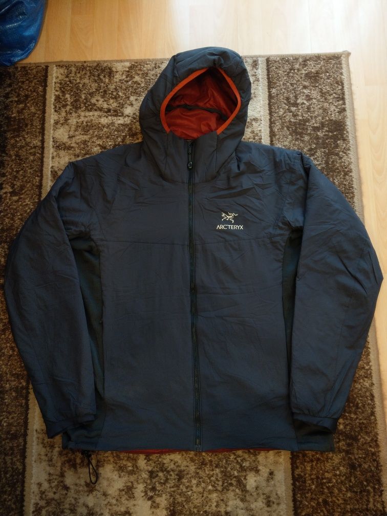 kurtka meska z kapturrem ocieplana Arc'teryx Atom AR Hoody reflective